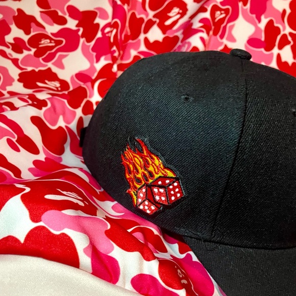 Custom made chief wahoo Cleveland Indians Hat - Picture 3 of 6